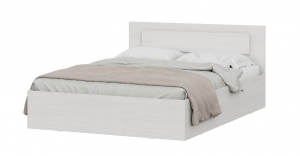 Мебель для спальни "МСП 1 Кровать двойная универсальная 1,4*2,0" Ясень Анкор светлый